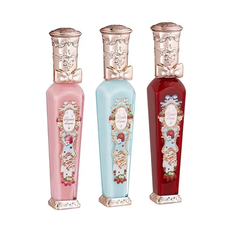 Flower Know Strawberry Rococo Cloud Liquid Lipstick Cream Lip Glaze Matte Milk Tea Korean Makeup Long Lasting Lipgloss