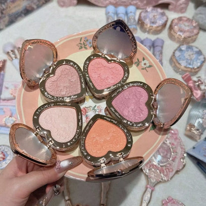 Blushes Butterfly Cloud Collar Bunny Garden Collection Rouge Box Highlighting & Blush Duo Powder Brightening